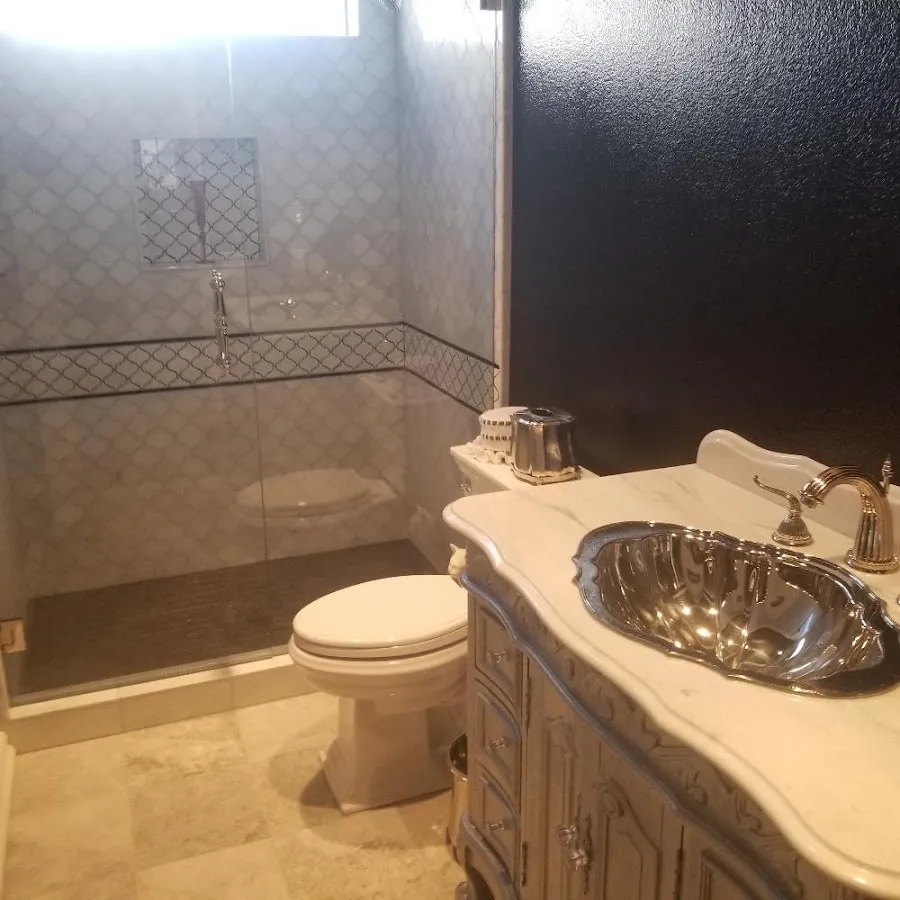 Professional plumbing work and bathroom remodeling in Paola