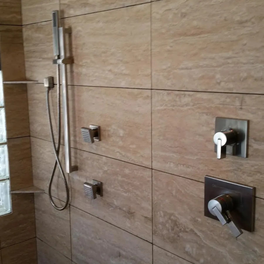 Shower fixture installation for Frozen Pipe Repair in Paola